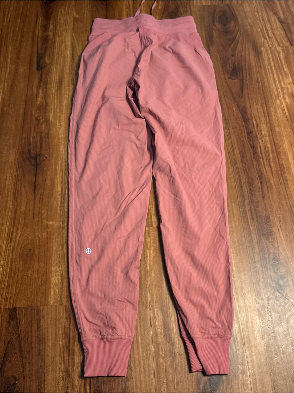 lululemon athletica Dusty Pink Ribbed Joggers